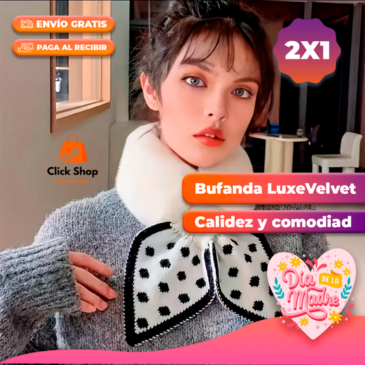 BUFANDA- Luxe Velvet 2x1