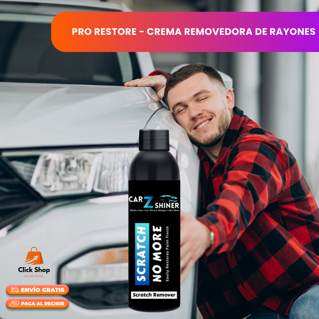 PRO RESTORE - Crema Removedora de Rayones