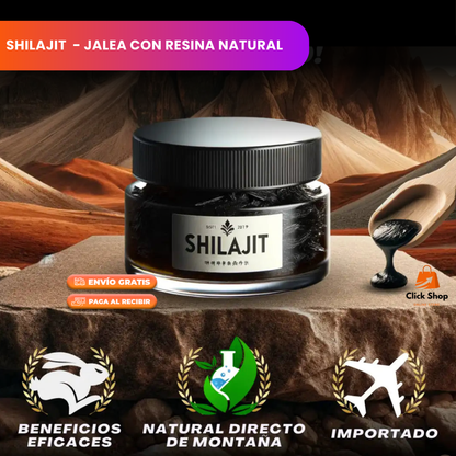 SHILAJIT  - Jalea con Resina Natural