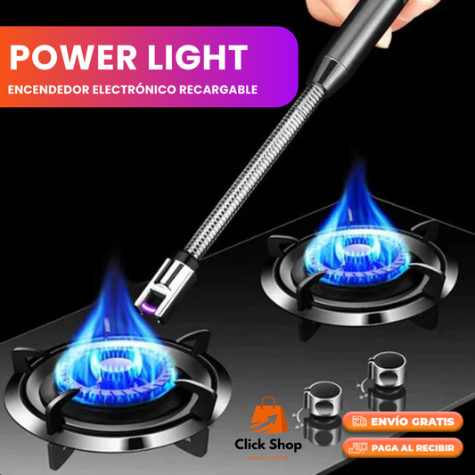 POWER LIGHT - ENCENDEDOR ELECTRÓNICO RECARGABLE