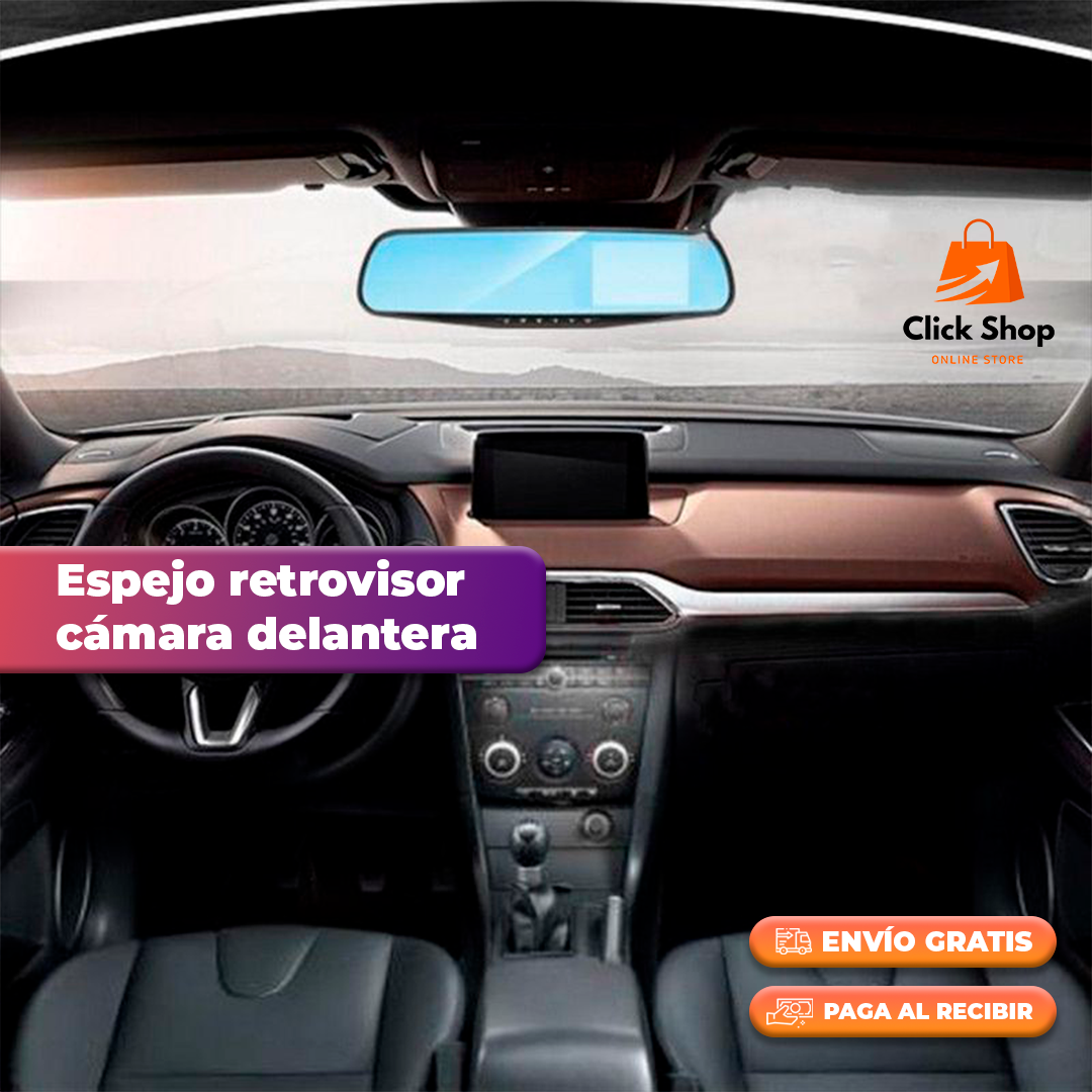 Espejo retrovisor camara delantera