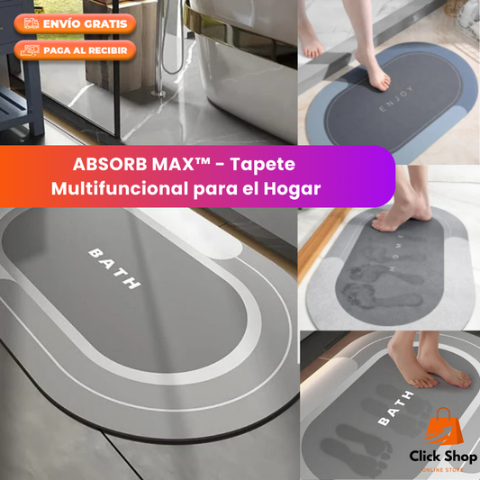 ABSORB MAX™ - Tapete Multifuncional para el Hogar