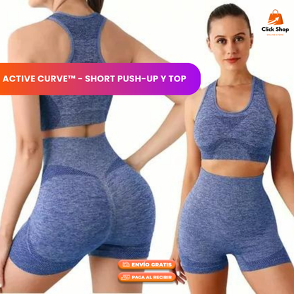 ACTIVE CURVE™ - Short Push-up y Top