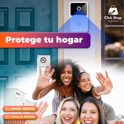 Timbre Inalámbrico Con camara wifi