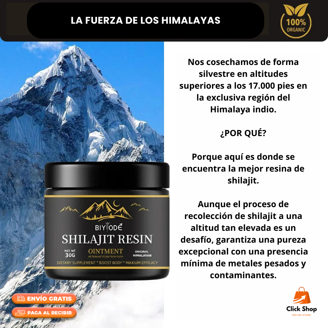 SHILAJIT  - Jalea con Resina Natural