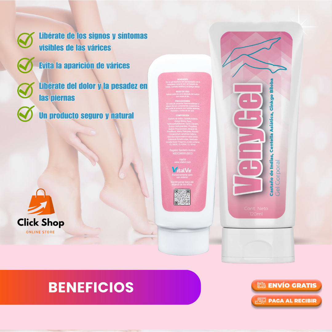 VENYGEL PARA LAS VARICES