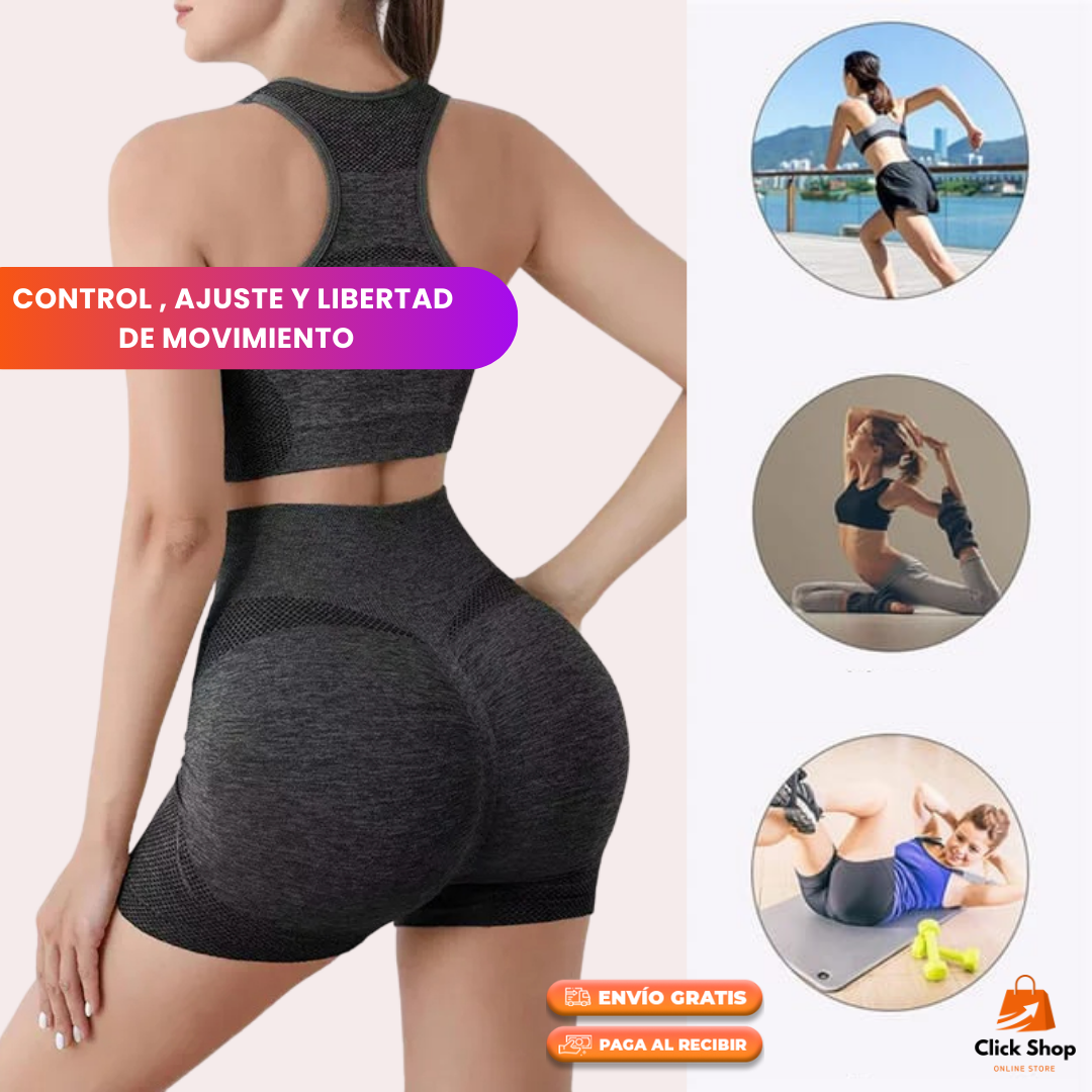 ACTIVE CURVE™ - Short Push-up y Top