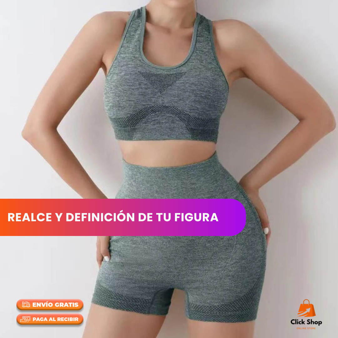 ACTIVE CURVE™ - Short Push-up y Top