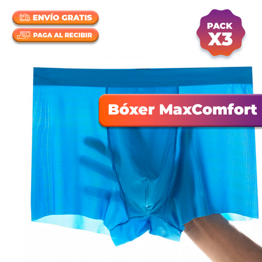 BÓXER MAX COMFORT PACKX3