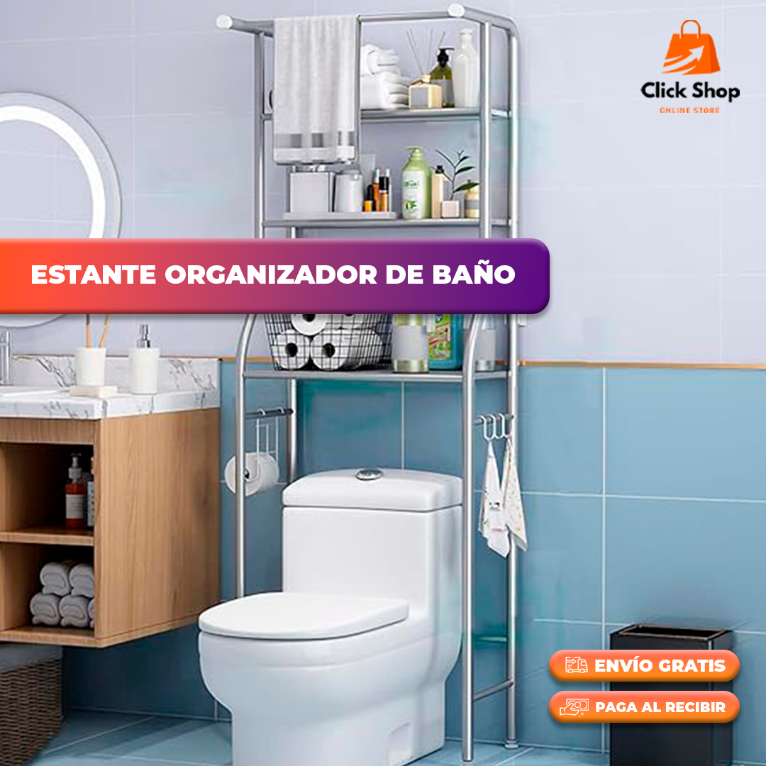 ESTANTE ORGANIZADOR DE BAÑO