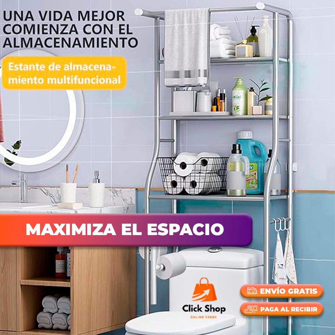 ESTANTE ORGANIZADOR DE BAÑO