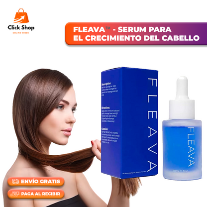 FLEAVA™️ - SERUM PARA EL CRECIMIENTO DEL CABELLO