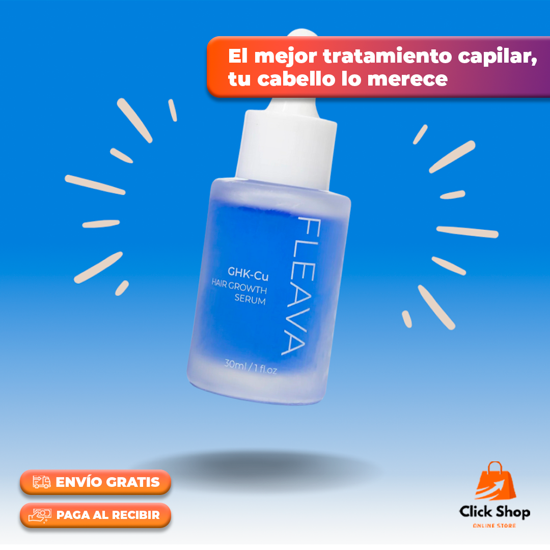 FLEAVA™️ - SERUM PARA EL CRECIMIENTO DEL CABELLO