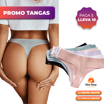 TANGAS PAGA 5 Y LLEVA 10