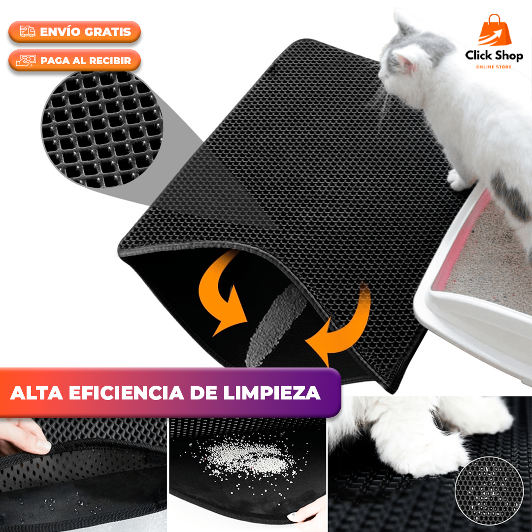 Tidy Mat - TAPETE ARENA PARA GATO