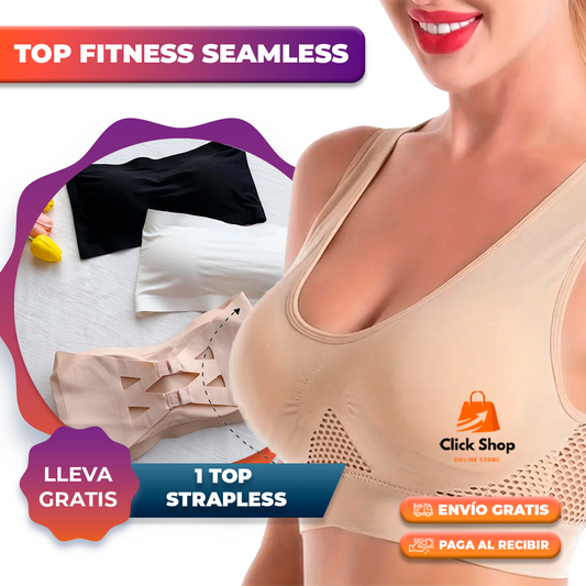 Top Fitness Seamless + GRATIS Strapless