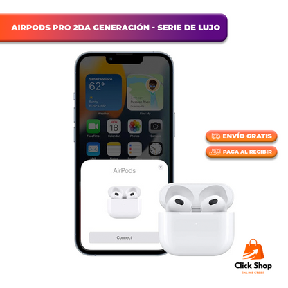 AIRPODS Pro 2da Generación - SERIE DE LUJO