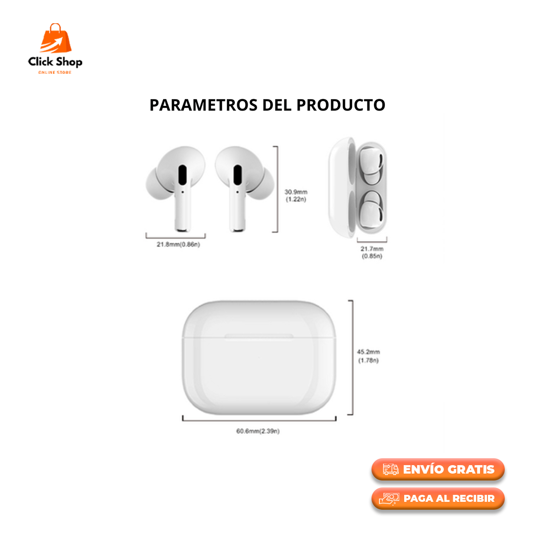 AIRPODS PRO Premium con pantalla digital