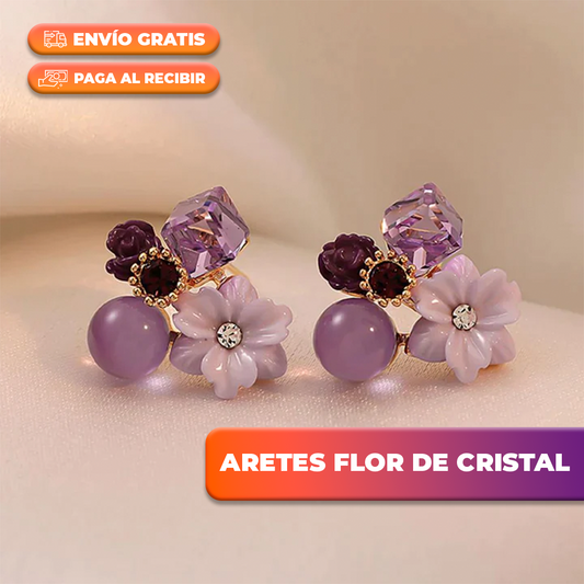 UPSELL ARETES FLOR DE CRISTAL- PROMO