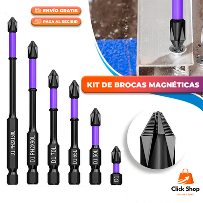 KIT DE BROCAS MAGNÉTICAS